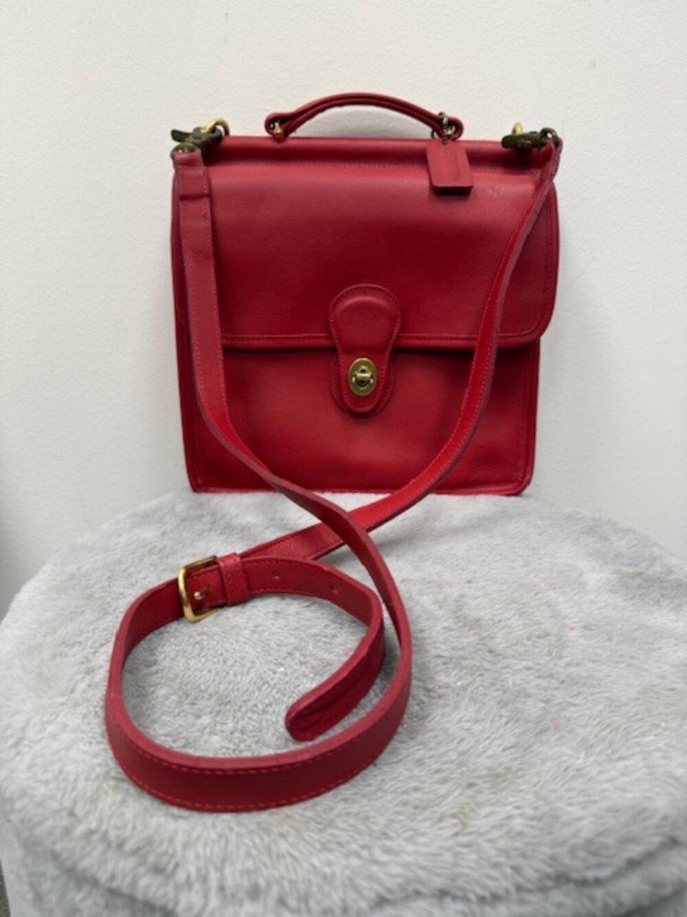 vintage Coach Willis top-handle crossbody shoulder purse #9927
